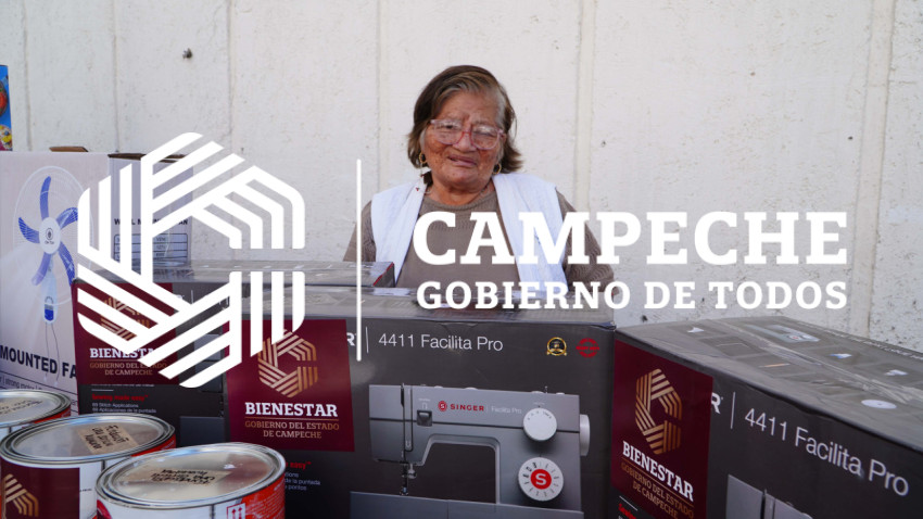 BENEFICIARA DE UNA MAQUINA DE COSER