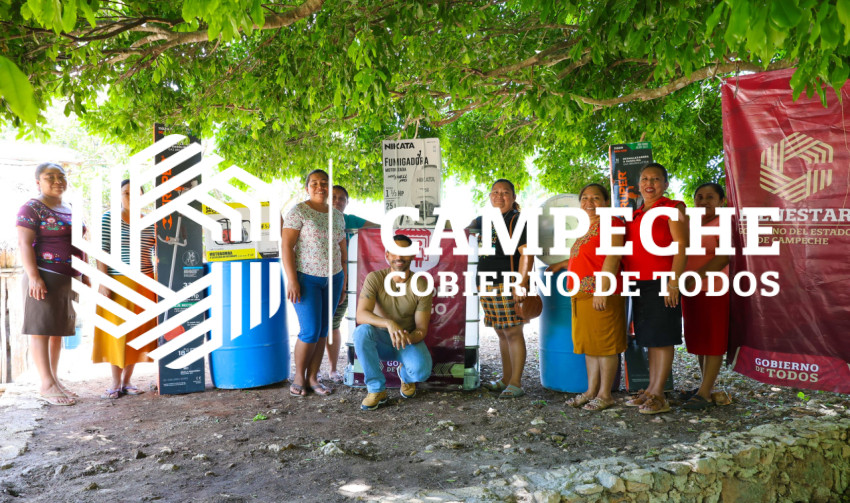 ENTREGA DE APOYO A POBLADORES DE KOMCHEM