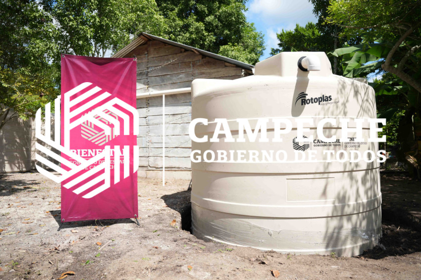 ENTREGA DE CISTERNA EN CALAKMUL PAYRO