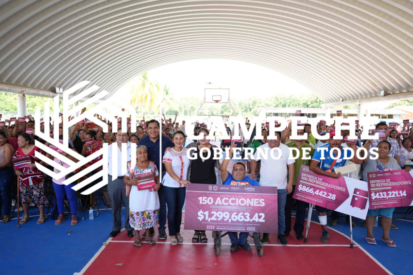 EVENTO DE HOGARES EN BIENESTAR HECELCHAKAN