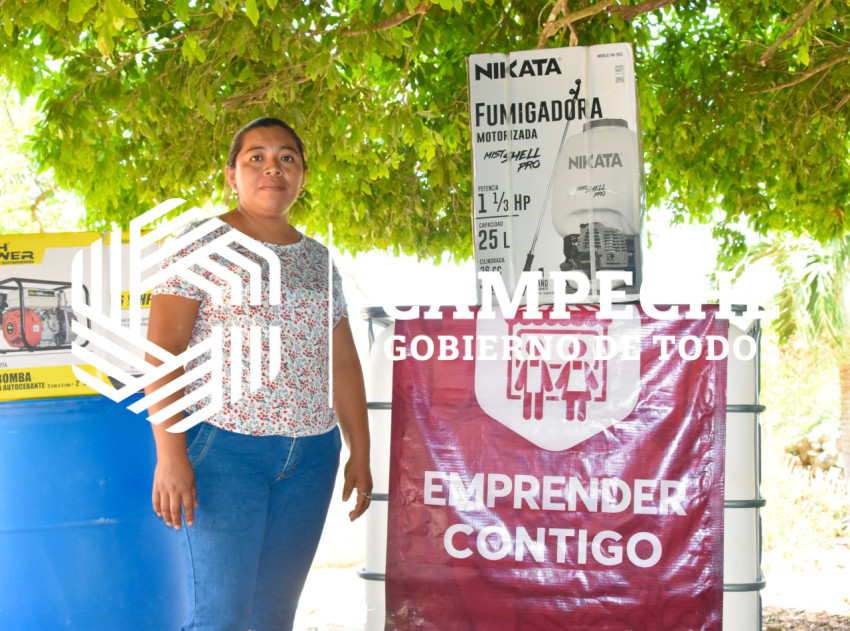 ENTREGA DE APOYO A POBLADORES DE KOMCHEM