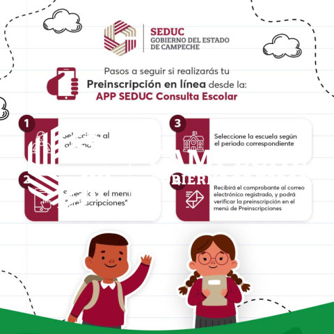 Preinscripciones en línea