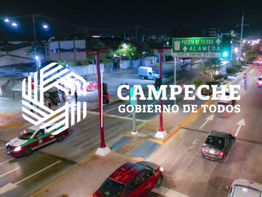 REHABILITACION DE SEMAFOROS CAMPECHE